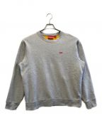 SUPREMEシュプリーム）の古着「18SS Contrast Crewneck」｜ライトグレー