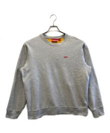 SUPREME（シュプリーム）の古着「18SS Contrast Crewneck」｜ライトグレー