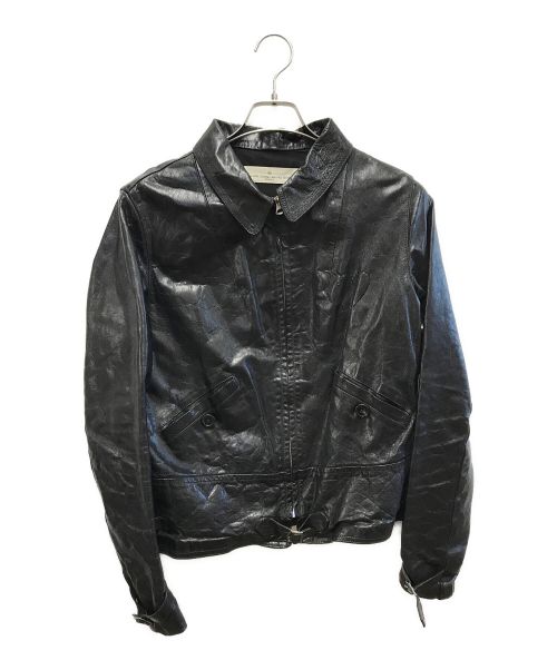 GOLDEN GOOSE DELUXE BRAND（ゴールデングースデラックスブランド）GOLDEN GOOSE DELUXE BRAND (ゴールデングースデラックスブランド) レザージャケット ブラック サイズ:Sの古着・服飾アイテム