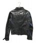 GOLDEN GOOSE DELUXE BRAND (ゴールデングースデラックスブランド) レザージャケット ブラック サイズ:S：20000円