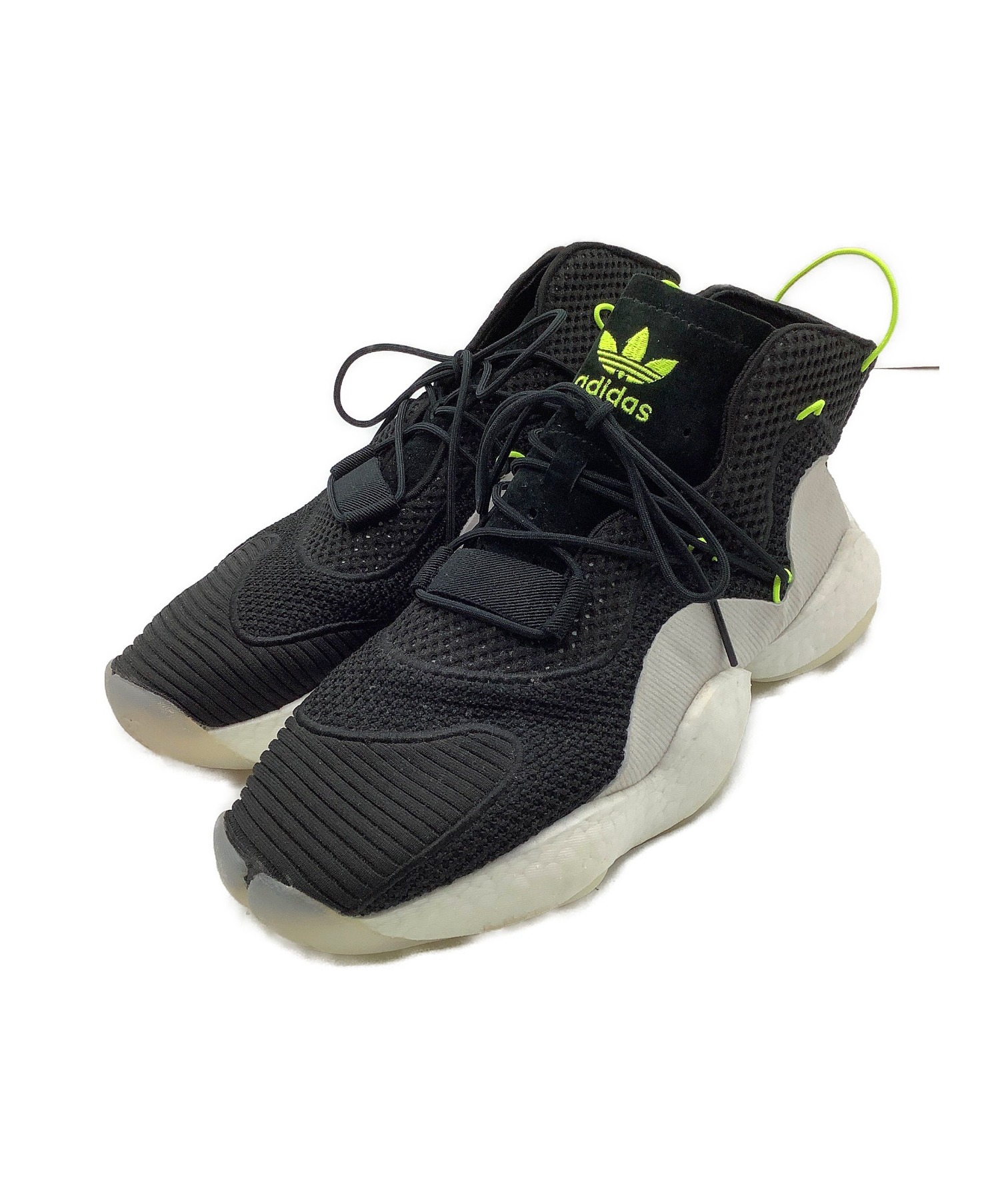 中古 古着通販 Adidas Originals アディダスオリジナルス ハイテクスニーカー ブラック サイズ 26 5cm Byw Lvl I Crazy Byw Lvl I 7549 ブランド 古着通販 トレファク公式 Trefac Fashion