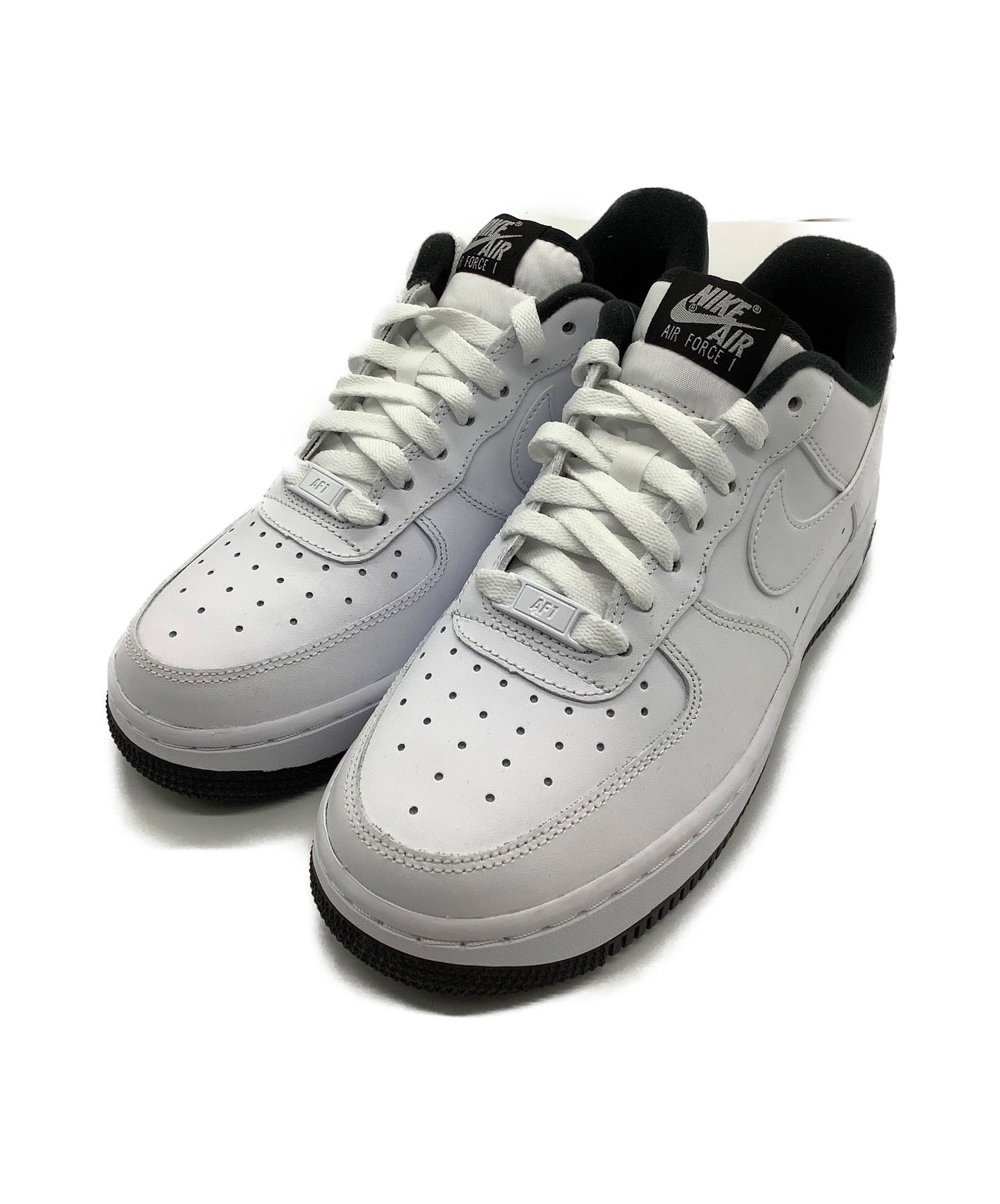 中古 古着通販 Nike ナイキ ローカットスニーカー ホワイト ブラック サイズ 24cm Air Force1 Cd04 100 ブランド 古着通販 トレファク公式 Trefac Fashion