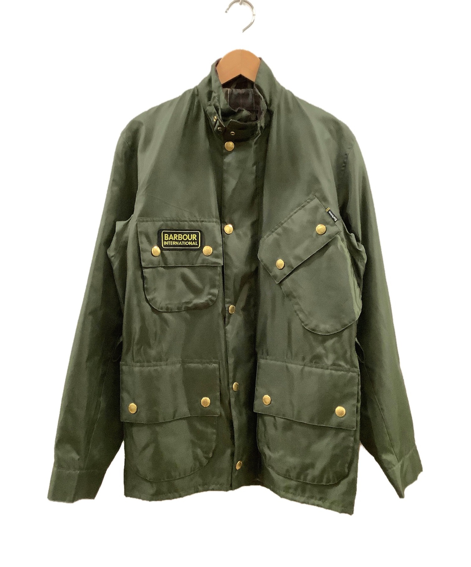 53%OFF!】 美品Barbour INTERNATIONALレザージャケットＬ