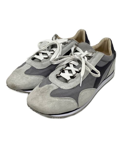 DIADORA（ディアドラ）DIADORA (ディアドラ) EQUIPE STONE WASH グレー サイズ:26cmの古着・服飾アイテム