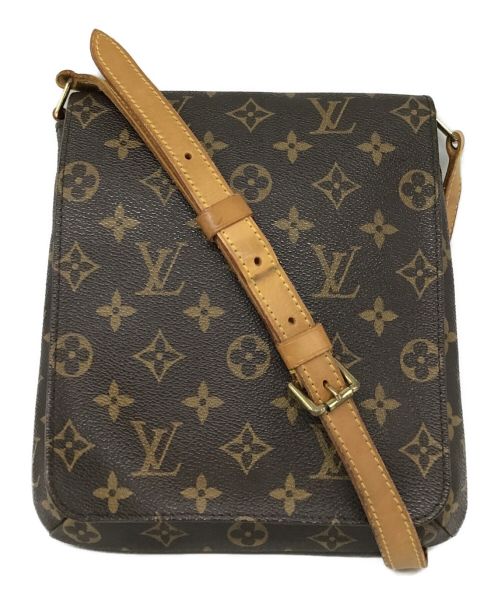 LOUIS VUITTON（ルイ ヴィトン）LOUIS VUITTON (ルイ ヴィトン) ミュゼットサルサ ブラウンの古着・服飾アイテム