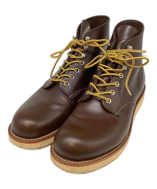 RED WING（レッドウィング）RED WING (レッドウィング) 7ホールブーツ ブラウン サイズ:SIZE 25.5cmの古着・服飾アイテム