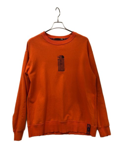 THE NORTH FACE（ザ ノース フェイス）THE NORTH FACE (ザ ノース フェイス) RAGE SWEAT CREW オレンジ サイズ:Lの古着・服飾アイテム