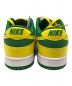 NIKE (ナイキ) DUNK LOW RETRO BTTYS グリーン×イエロー サイズ:29cm 未使用品：9000円