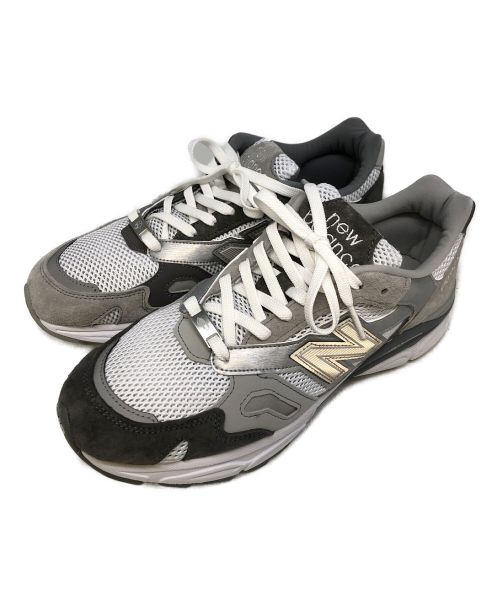 NEW BALANCE×paperboy×beams（ニューバランス）NEW BALANCE×paperboy×beams (ニューバランス) スニーカー グレー サイズ:UK9の古着・服飾アイテム