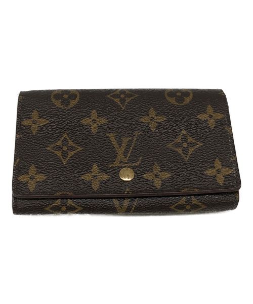 LOUIS VUITTON（ルイ ヴィトン）LOUIS VUITTON (ルイ ヴィトン) ポルトモネ・ビエ・トレゾール ブラウンの古着・服飾アイテム