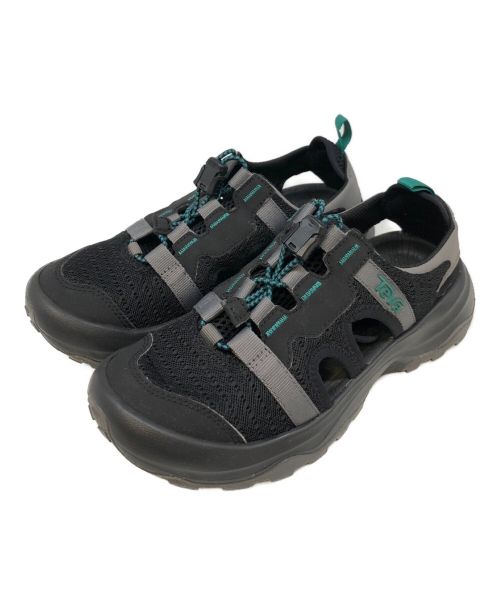 TEVA（テバ）TEVA (テバ) OUTFLOW CT ブラック×グリーン サイズ:23.5cmの古着・服飾アイテム