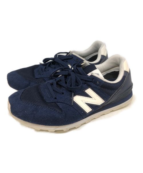 NEW BALANCE（ニューバランス）NEW BALANCE (ニューバランス) ローカットスニーカー ネイビー サイズ:25cmの古着・服飾アイテム