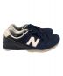 中古・古着 NEW BALANCE (ニューバランス) ローカットスニーカー ネイビー サイズ:25cm：5000円