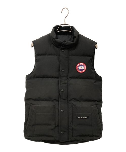 CANADA GOOSE（カナダグース）CANADA GOOSE (カナダグース) ダウンベスト ブラック サイズ:Sの古着・服飾アイテム