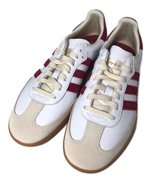 adidas（アディダス）adidas (アディダス) SAMBA OG SPORTY&RICH ホワイト×レッド サイズ:25.5cm 未使用品の古着・服飾アイテム