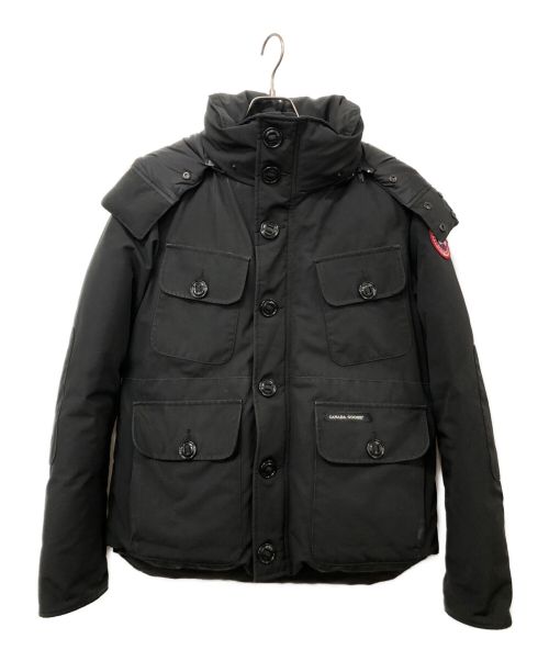 CANADA GOOSE（カナダグース）CANADA GOOSE (カナダグース) ダウンジャケット ブラック サイズ:Lの古着・服飾アイテム