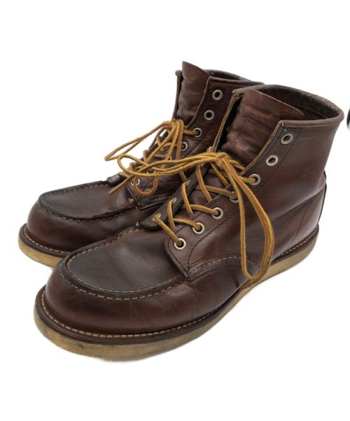 RED WING（レッドウィング）RED WING (レッドウィング) Classic Moc Toe ブラウン サイズ:US8の古着・服飾アイテム