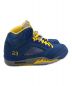 中古・古着 NIKE (ナイキ) AIR JORDAN 5 LANEY JSP ブルー×イエロー サイズ:28cm：8000円