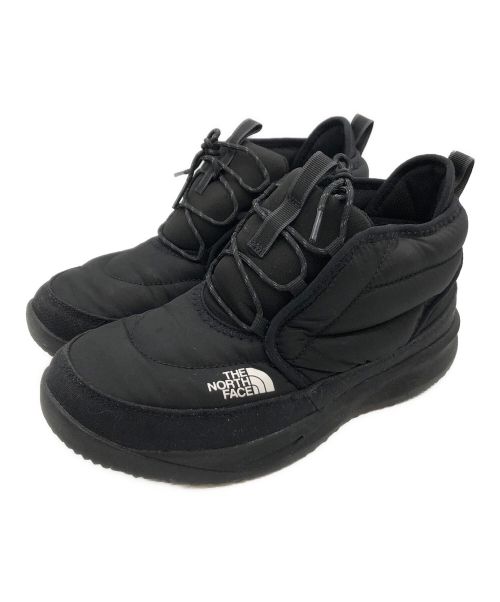 THE NORTH FACE（ザ ノース フェイス）THE NORTH FACE (ザ ノース フェイス) NUPTSE CHUKKA ブラック×ホワイト サイズ:25cmの古着・服飾アイテム