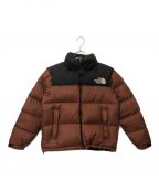 THE NORTH FACEザ ノース フェイス）の古着「ショートヌプシジャケット」｜ブラウン×ブラック