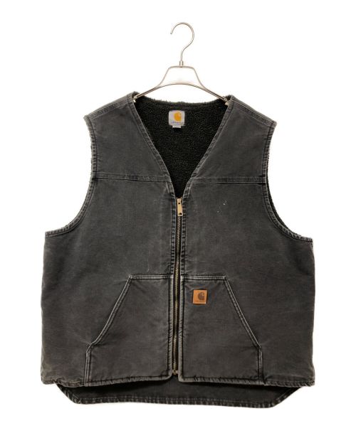 CarHartt（カーハート）CarHartt (カーハート) ダッグベスト ブラック サイズ:2XLの古着・服飾アイテム