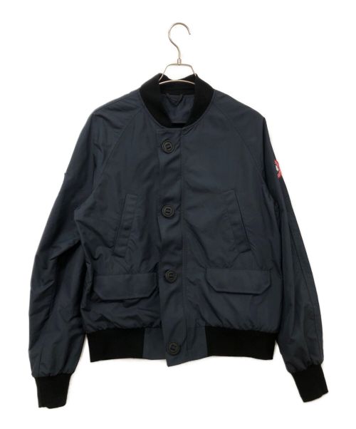 CANADA GOOSE（カナダグース）CANADA GOOSE (カナダグース) ボンバージャケット ネイビー×ブラック サイズ:Sの古着・服飾アイテム