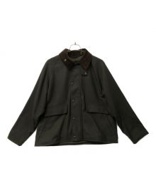 Barbour（バブアー）の古着「ボロウデールウールジャケット」｜カーキ×ブラウン