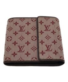 LOUIS VUITTON（ルイ ヴィトン）の古着「ポルトビエ カルトクレディ モネ/2つ折り財布」｜チェリー