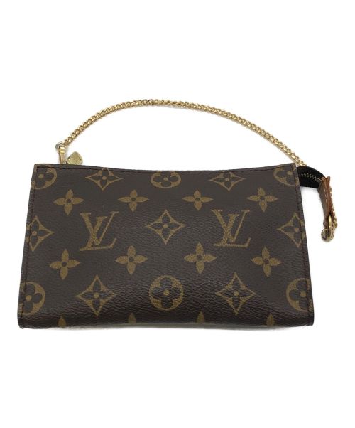 LOUIS VUITTON（ルイ ヴィトン）LOUIS VUITTON (ルイ ヴィトン) ポシェット トワレット15 ブラウンの古着・服飾アイテム