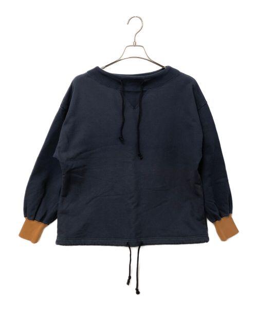 H.R.MARKET（ハリウッドランチマーケッド）H.R.MARKET (ハリウッドランチマーケッド) 2tone vintage sweat brousing pull over ネイビー サイズ:下記参照の古着・服飾アイテム