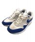 NIKE（ナイキ）の古着「AIR MAX 1 ANNIVERSARY WHITE/GAME ROYAL」｜グレー×ブルー