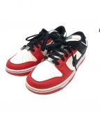 NIKEナイキ）の古着「DUNK LOW EMB 75th Aniversary」｜レッド×ホワイト