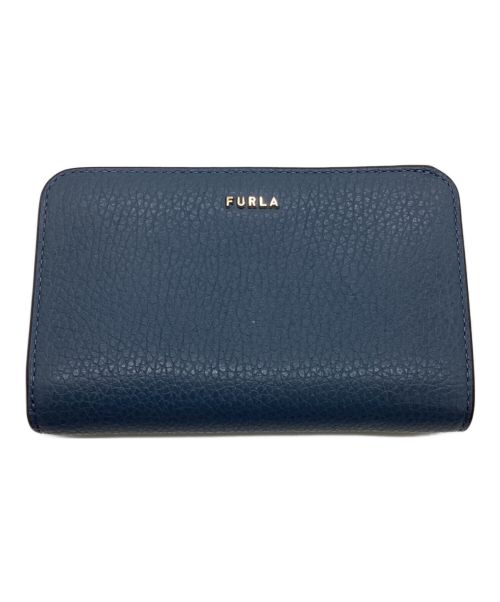 FURLA（フルラ）FURLA (フルラ) 2つ折り財布 ブルーの古着・服飾アイテム