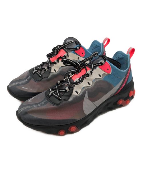 NIKE（ナイキ）NIKE (ナイキ) react element 87 ブルー×グレー サイズ:28cm 未使用品の古着・服飾アイテム