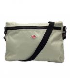 DANTONダントン）の古着「CORDURA CANVAS SHOULDER POUCH」｜ベージュ×ブラック