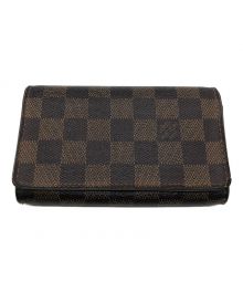 LOUIS VUITTON（ルイ ヴィトン）の古着「ポルトフォイユ・トレゾール」｜ブラウン