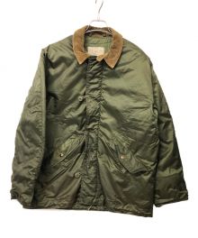 ALPHA INDUSTRIES（アルファインダストリーズ）の古着「デッキジャケット」｜カーキ