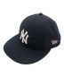 New Era (ニューエラ) オフィシャルオンフィールドキャップ ネイビー サイズ:7 1/4(57.7cm)：3980円