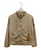 MAMMUTマムート）の古着「Hiking WB Hooded Jacket(ハイキング ウィンドブレーカー フーデッド ジャケット アジアンフィット)」｜ベージュ