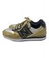 NEW BALANCE×FRANK MULLER (ニューバランス×フランクミュラー) CM996FMG ゴールド×グレー サイズ:26.5cm：24000円