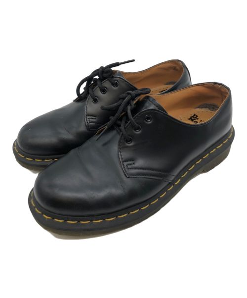 Dr.Martens（ドクターマーチン）Dr.Martens (ドクターマーチン) 3ホールシューズ ブラック サイズ:UK7の古着・服飾アイテム