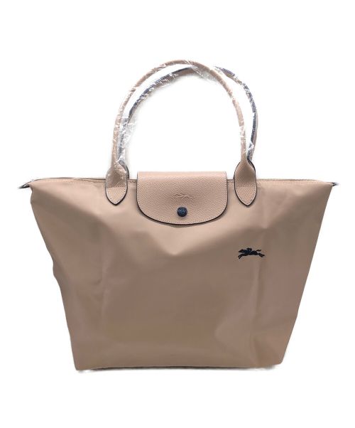 LONGCHAMP（ロンシャン）LONGCHAMP (ロンシャン) ルプリアージュ　トートバッグ ピンクの古着・服飾アイテム