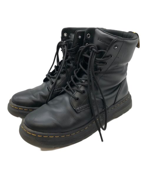 Dr.Martens（ドクターマーチン）Dr.Martens (ドクターマーチン) CREWSON 8 ホール ブーツ ブラック サイズ:UK8の古着・服飾アイテム