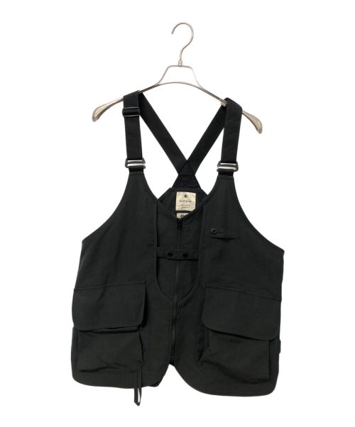 Snow peak（スノーピーク）snow peak (スノーピーク) TAKIBI Vest（焚火ベスト） ブラック サイズ:Lの古着・服飾アイテム