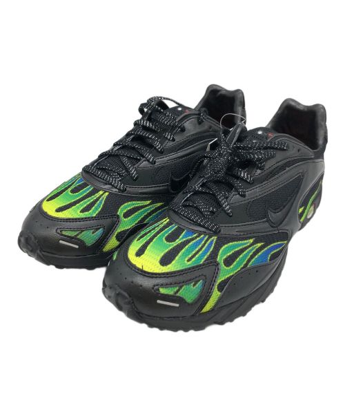 NIKE×Supreme（ナイキ× シュプリーム）NIKE×SUPREME (ナイキ× シュプリーム) ZOOM STREAK SPECTRUM PLUS ブラック×グリーン サイズ:27.5 未使用品の古着・服飾アイテム