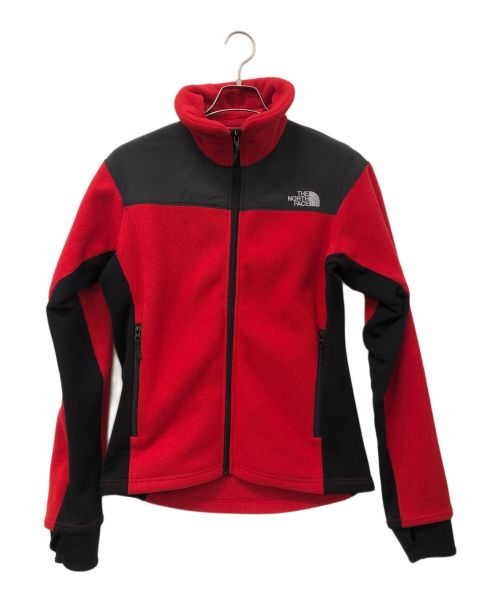 THE NORTH FACE（ザ ノース フェイス）THE NORTH FACE (ザ ノース フェイス) ロフテッドフリースジャケット レッド×グレー サイズ:Mの古着・服飾アイテム