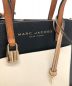 中古・古着 MARC JACOBS (マーク ジェイコブス) 2WAYバッグ ブラック×ベージュ：17000円