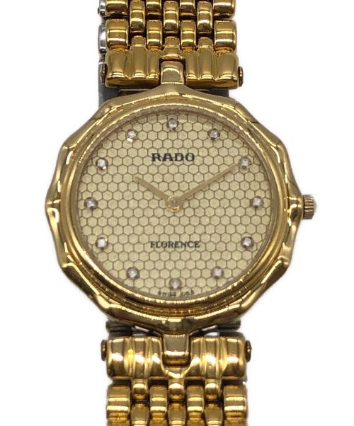 RADO（ラドー）RADO (ラドー) 腕時計 FLORENCE ゴールドの古着・服飾アイテム