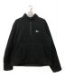 stussy（ステューシー）の古着「Half Zip Mock Neck」｜ブラック