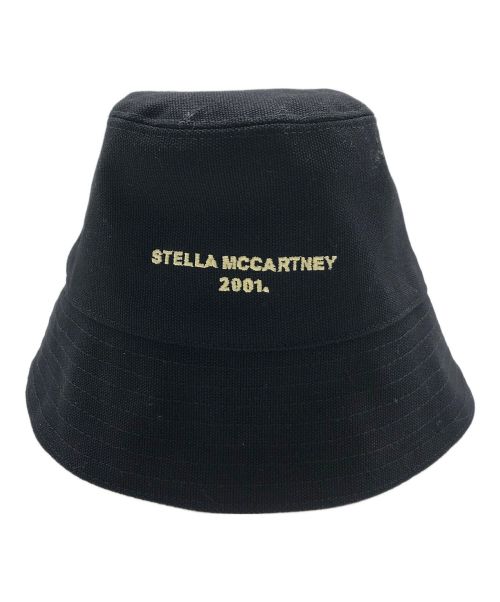 STELLA McCARTNEY（ステラマッカートニー）STELLA McCARTNEY (ステラマッカートニー) リバーシブルエンブロイダリーバケットハット ブラック サイズ:56の古着・服飾アイテム